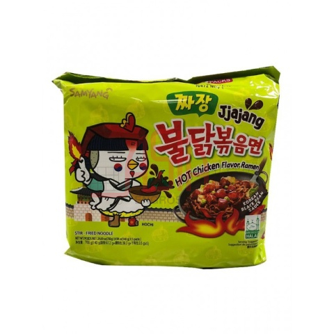 SAMYANG Noodle Hot chicken JJAJANG (5x140g) x 8